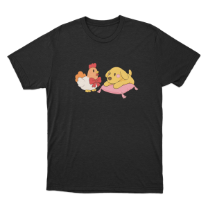 Dozy And Henrietta Unisex T Shirt Black