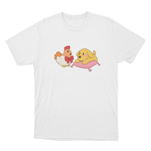 Dozy And Henrietta Unisex T Shirt White