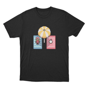 Fields Of Mistria Beach Day Pixel Art Unisex Unisex T Shirt Black