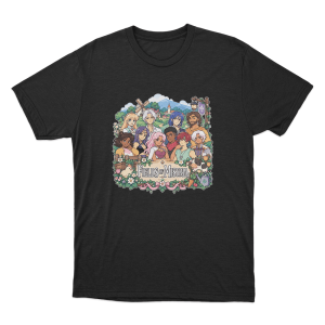 Fields Of Mistria Character Collection Unisex T Shirt Black