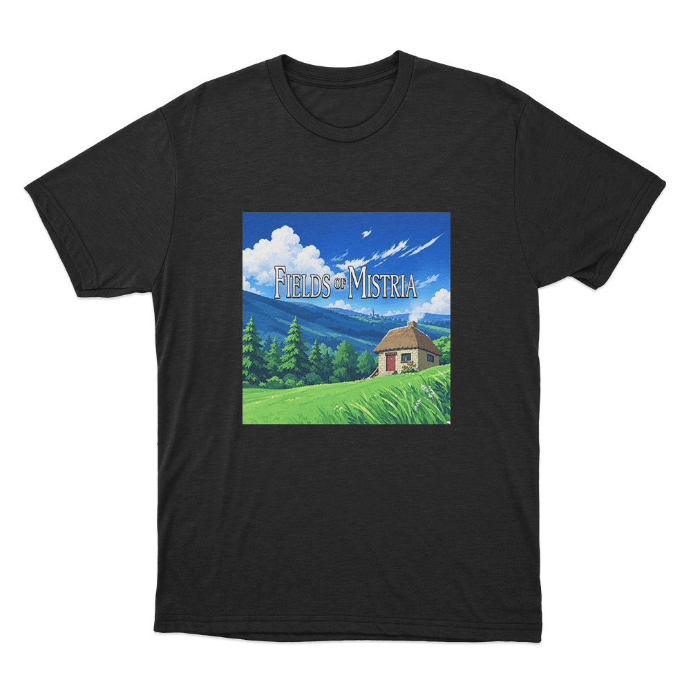 Fields Of Mistria Countryside Cottage Unisex T Shirt Black Fields Of Mistria Countryside Cottage Unisex T Shirt Black