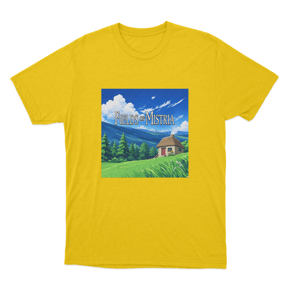 Fields Of Mistria Countryside Cottage Unisex T Shirt Yellow Fields Of Mistria Countryside Cottage Unisex T Shirt Yellow