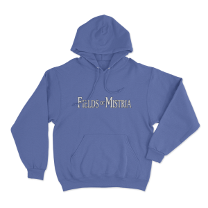 Fields Of Mistria Logo Unisex Hoodie Blue