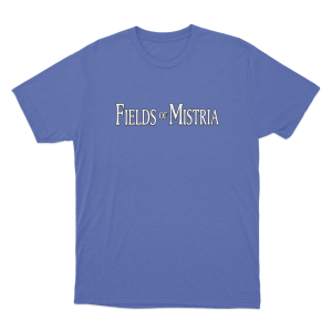 Fields Of Mistria Logo Unisex T Shirt Blue