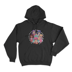 Romanceable Villagers Unisex Hoodie Black
