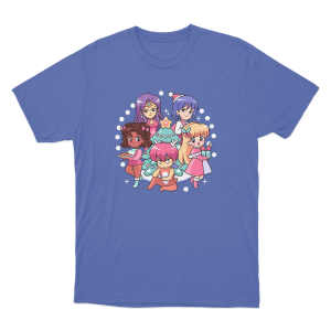 Romanceable Villagers Unisex T Shirt Blue
